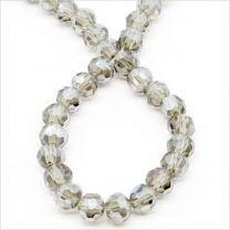 Perles à FACETTES 4mm en Cristal Aquamarine 